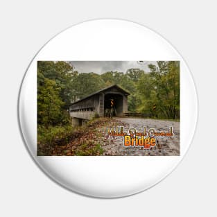 Middle Road Covered Bridge Ashtabula County Ohio Pin