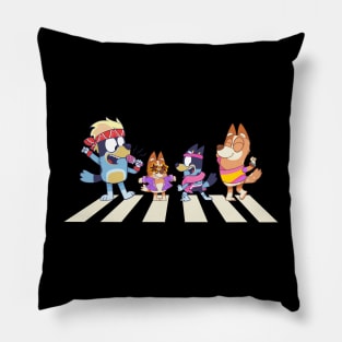 bluey street party Pillow