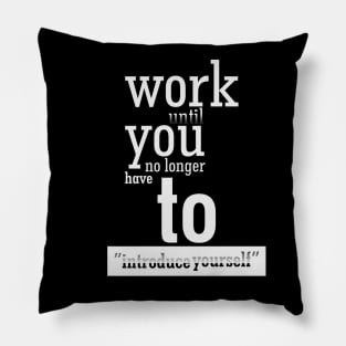 LOGO INSPIRATION T-SHIRT Pillow