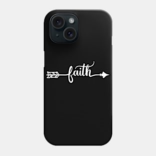 Faith, Arrow, Christian faith, Jesus Christ, Love Phone Case