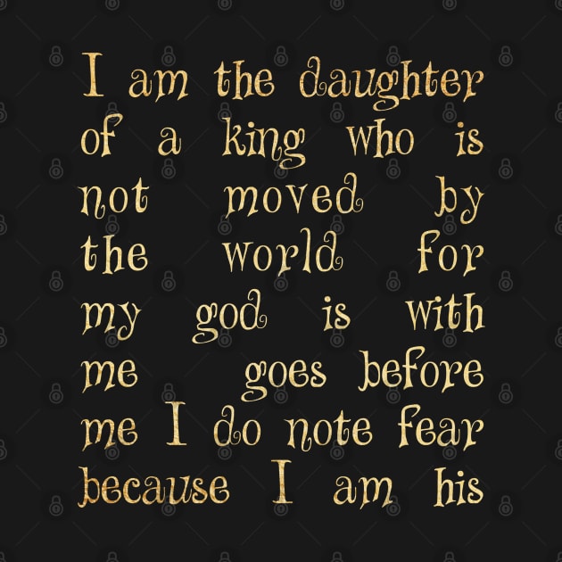 I am the daughter of a king by Dhynzz