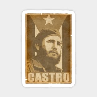 Fidel Castro Propaganda Poster Magnet