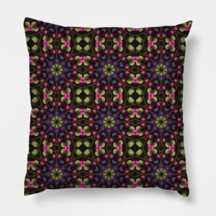 Bubbly tile design Pillow