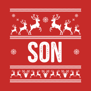 Son Ugly Christmas Sweater T-Shirt