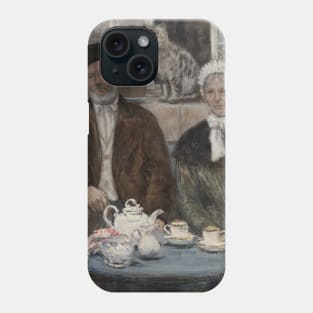 Afternoon Tea by Jean-Francois Raffaelli Phone Case