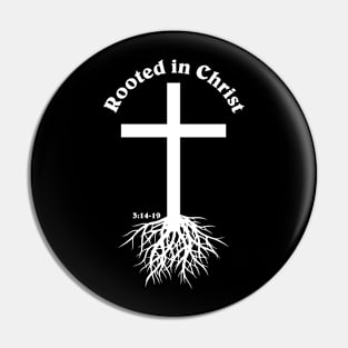 Rooted in Christ Pin