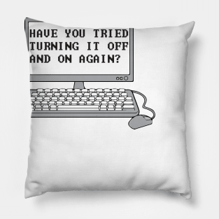 THE IT CROWD - Have You Tried Turning It Off And On Again? Pillow