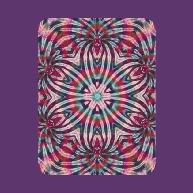 Psychedelic Kaleidoscopic Multi-Color Mandala Number 8 by SpotterArt