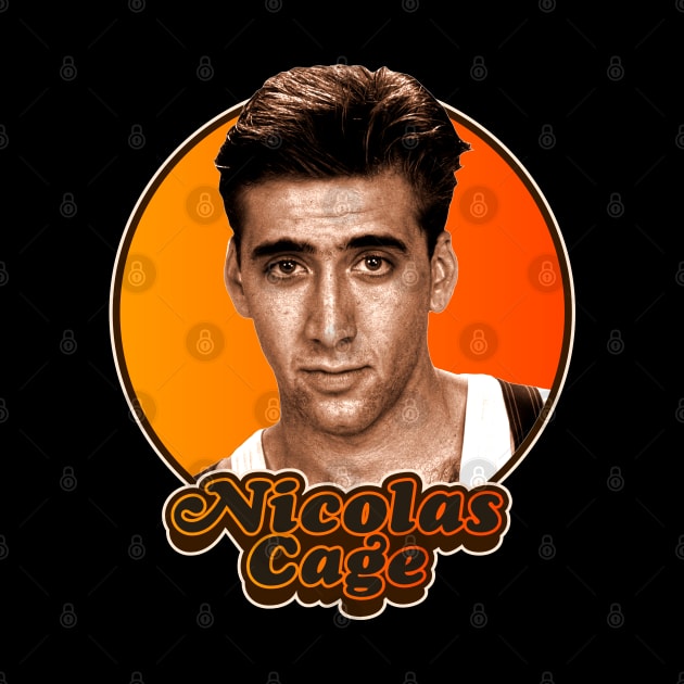 Retro Young Nicolas Cage Tribute by darklordpug