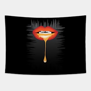 honey lips Tapestry