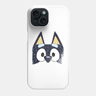 Vintage Bluey Mask Phone Case