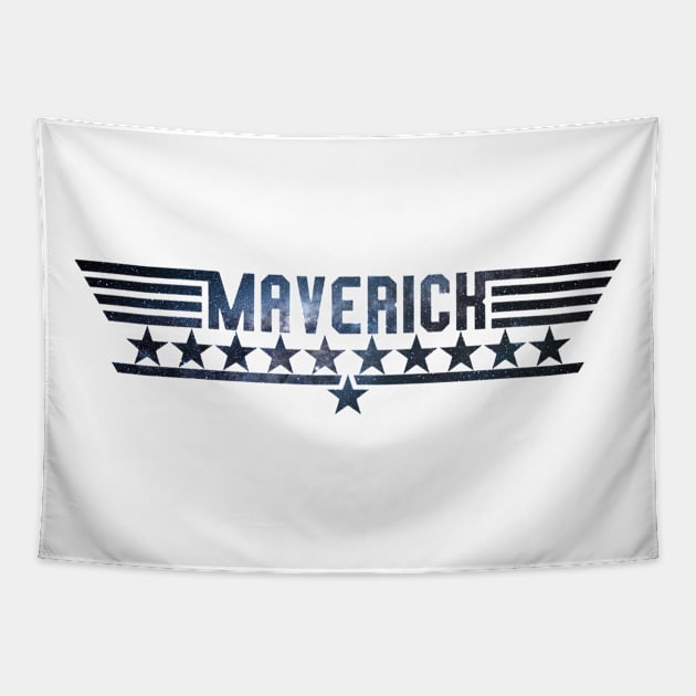 Top Gun Maverick Text Tapestry by Angel arts