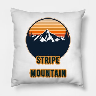 Stripe Mountain Pillow