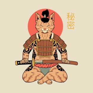 Samurai cat T-Shirt
