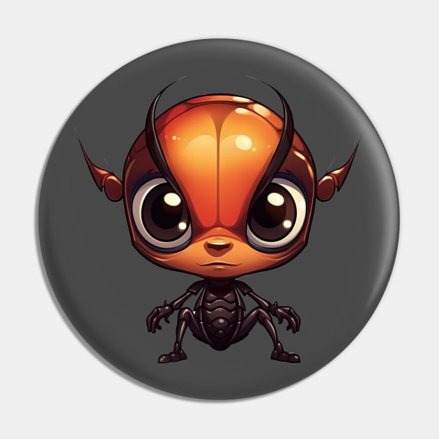 Baby ant Pin by RosaliArt