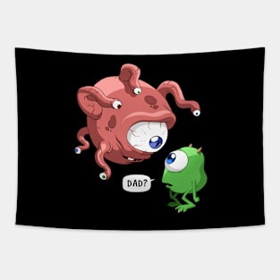 wazowski meets dad Tapestry