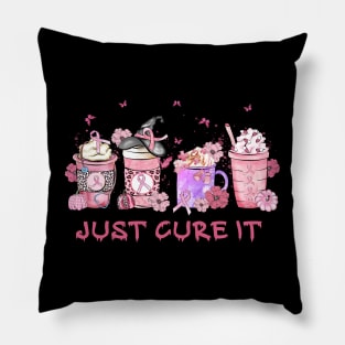 Just Cure It - Breast Cancer Awareness Pillow