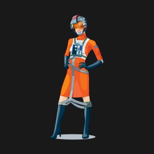 X-wing Pilot, woman T-Shirt