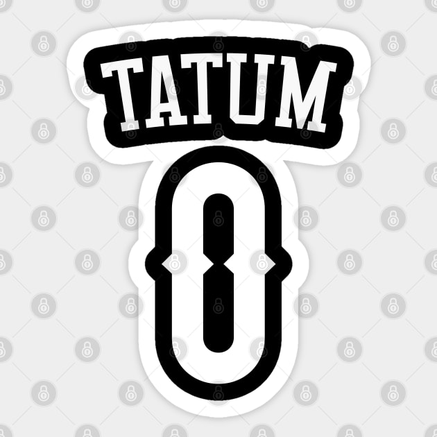Boston Celtics Jayson Tatum Sticker TeePublic