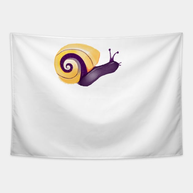 Snail Tapestry by melissamiddle