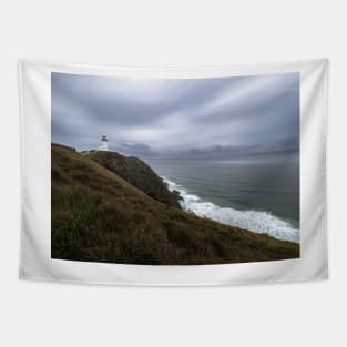 Byron Bay Lighthouse Overcast Tapestry