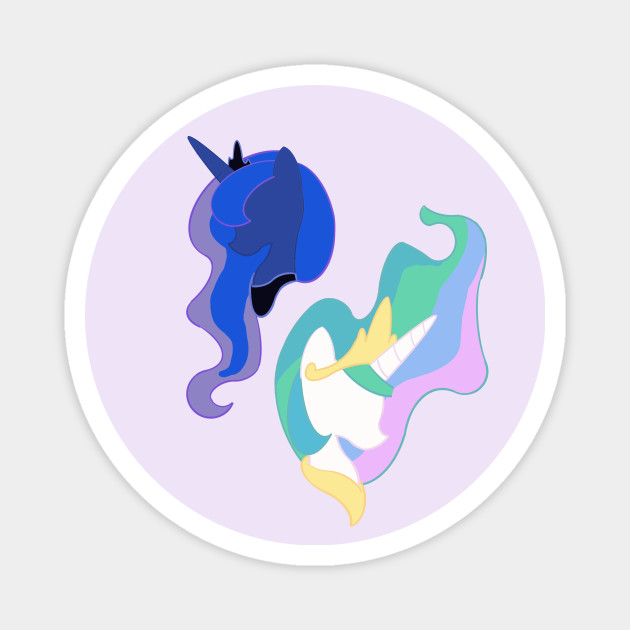 Wallpaper Sister Princesses My Little Pony Magnet Teepublic For iPhone Free