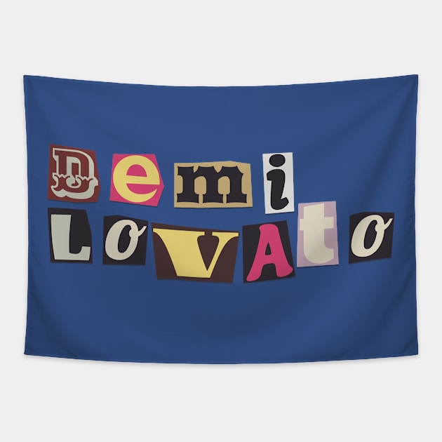 Demi Lovato Tapestry by pujiprili27