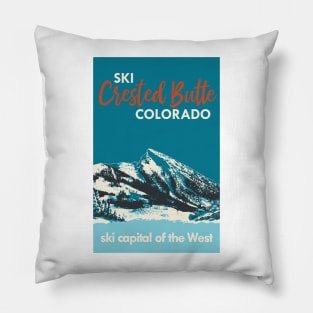 Ski Crested Butte Pillow