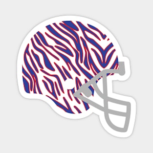 Buffalo Football Helmet 90's Retro Magnet