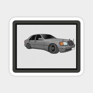 mercedes benz w140 bippu Magnet