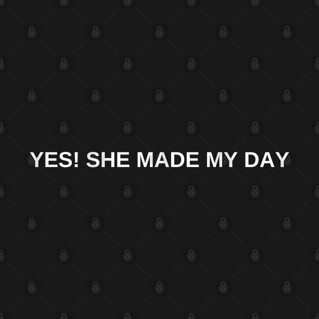 yes! she made my day by Amazingcreation