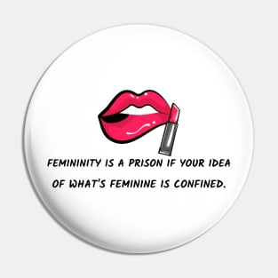 Feminist Lips Pin