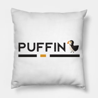 The Huffin' Puffin Pillow