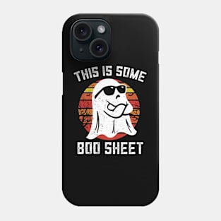 Funny This Is Some Boo-Sheet Halloween Ghost Costume Phone Case