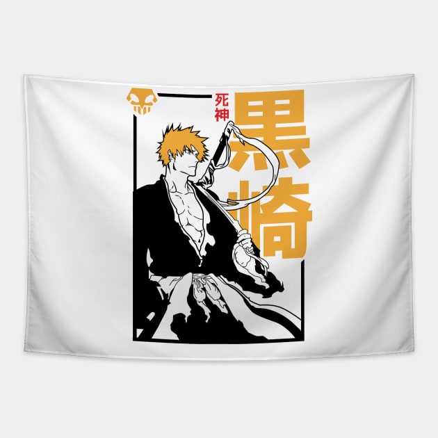Bleach Ichigo Hollow Anime and Manga Fanart Tapestry by Planet of Tees