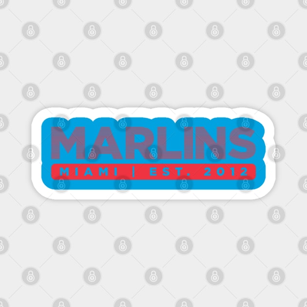 Marlins #1 Magnet by HooPet