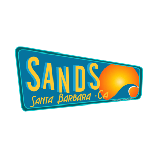 Sands, Santa Barbara, CA: California Surf Breaks T-Shirt