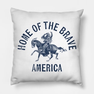 Home of the Brave Pillow