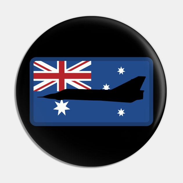 Australian Mirage Fighter Pin by TCP