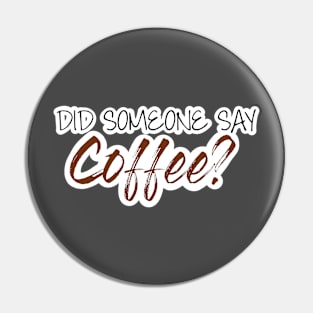 Did someone say coffee? Pin