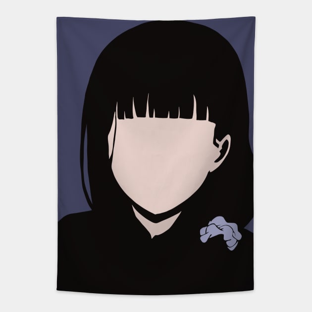 MISUZU GUNDOU MINIMALIST DESIGN FROM TOMO CHAN IS A GIRL ANIME Tapestry by Animangapoi