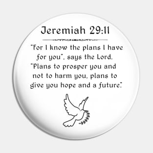 Jeremiah 29:11 Pin