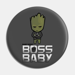 Boss Baby Groot Pin