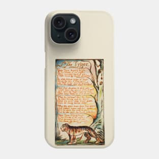 The Tyger - William Blake: Phone Case
