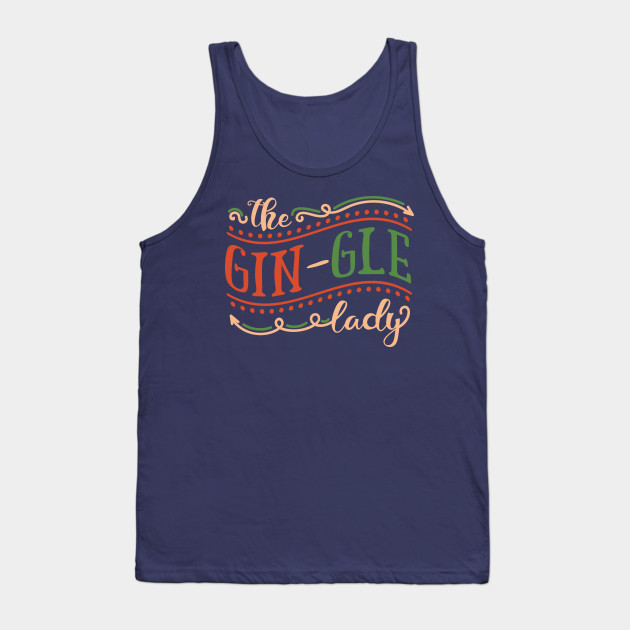 Download Free The Gin Gle Lady Creative Fabrica Christmas Design Gin Tank Best Free SVG Cut Files