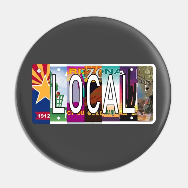 Arizona Local, License Plates Pin by stermitkermit