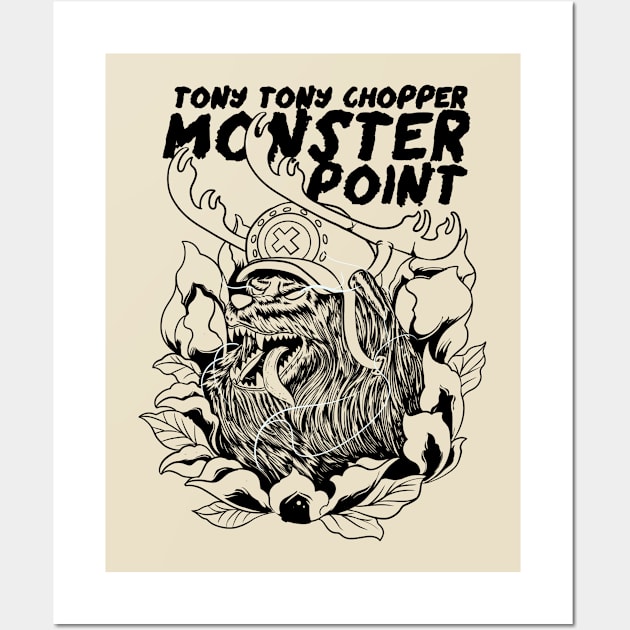 Monster Point Chopper | Art Board Print