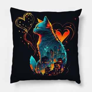 Love Cat Pillow