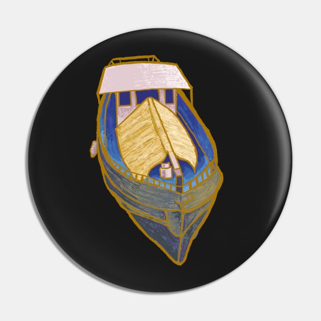 Gyptian Boat-His Dark Materials Pin by mamashark17