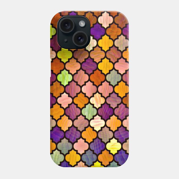 Moroccan Arabic Pattern Phone Case by ArtDreamStudio